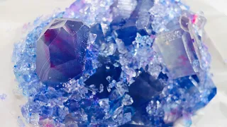 Make giant crystal candy with me 😘 #silkygem #kohakuto #crystalcandy