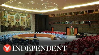 Live: UN Security Council meeting convened on 'situation in the Middle East'