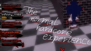 Sonic.EXE The Disaster. | Normal Hardcore experience (First vid)