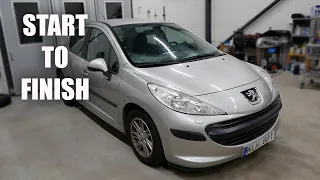 Restoring & Detailing a 16 year old Peugeot 207