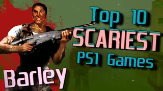 Top 10 SCARIEST Games 🔶 PlayStation 1 Edition