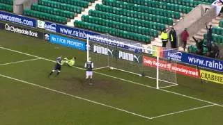 Richard Brittain Scores Brilliant Looping Header, Hibernian 0-1 Ross County, 26/12/2012