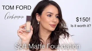 TOM FORD ARCHITECTURE SOFT MATTE FOUNDATION: Full Day Wear Test- A VERY Detailed Review & Comparison