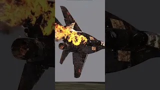 Russian mig-29 exploded in a ball of fire after being hit by the Anti-Air Missile #arma3milsim