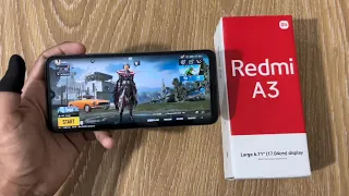 REDMI A3 / PUBG TEST MAX GRAPHICS ⚡️4 FINGER GYRO 60FPS?