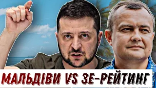 РЕЙТИНГ ЗЕЛЕНСЬКОГО знищать Мальдіви? / Чому в ОПЗЖ все в шоколаді? // Цензор.НЕТ