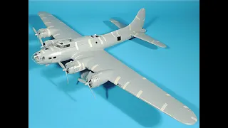 HK Models 1/48 scale B-17G “Tape Up” review.