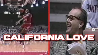 Young Michael Jordan puts on a show for Los Angeles - Air Jordan gets some serious California love!