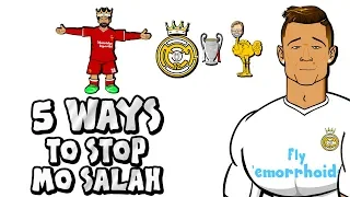 🚫5 WAYS TO STOP SALAH!🚫 By Ronaldo (Parody Champions League Final Real Madrid vs Liverpool)