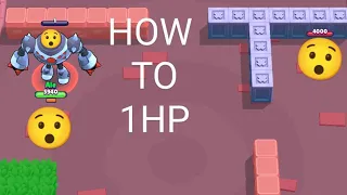 HOW TO 1HP THE BOSS IN THE TRAINING CAVE