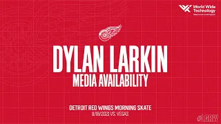 Dylan Larkin | Detroit Red Wings Morning Skate | 11/18/21 VGK