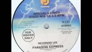 Disco 12" - Paradise Express - Reverend Lee