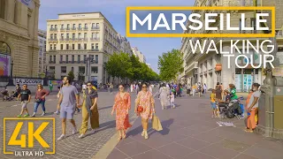 4K City Walking Tour - MARSEILLE - Exploring Cities of France