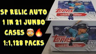 1:1,218 Jumbo Packs 🤯 Auto Relic to /25 🔥 2023 Topps Series 1 Jumbo Box Opening!