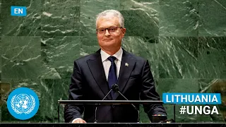 🇱🇹 Lithuania - President Addresses United Nations General Debate, 76th Session (English) | #UNGA