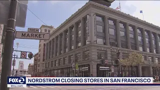 Nordstrom closing downtown San Francisco stores