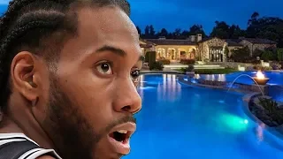 Kawhi Leonard Buys MASSIVE Home in CA, Hinting At Joining Clippers or Lakers!