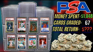 *THIS PSA RETURN WAS AMAZING!🤯 I SPENT $1,000+ TO GRADE 67 CARDS - HOW’D WE DO?!🔥