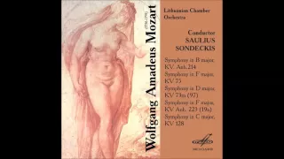 W A MOZART Symphonies Saulius Sondeckis CD2