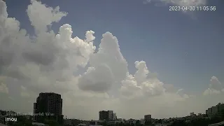 Rain Bomb|Rare 'Wet Microburst’ Caught on Camera in Stunning Timelapse