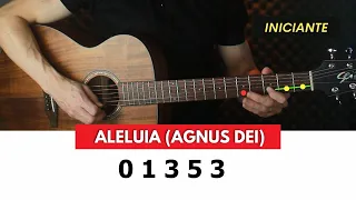 APRENDA SOLAR NO VIOLÃO - ALELUIA AGNUS DEI - Solo Completo - LEIQS