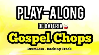 Play-Along de Bateria ( Gospel Chops ) DrumLess - Backing Track Sample 160bpm 🥁💥