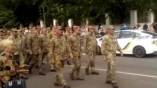 Парад Победы в Херсоне Украина 9 мая 2018