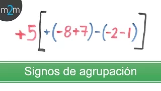 Operaciones con paréntesis y corchetes│ejercicio 1