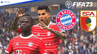 FC Bayern Munich vs Augsbug FC | FIFA 23 - Bundesliga 11/03/2023 [PS5 4K HDR] #fifa23