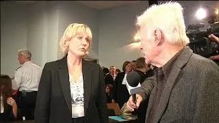 Quand Nadine Morano rencontre Guy Bedos jugé pour l'avoir traitée de "conne"