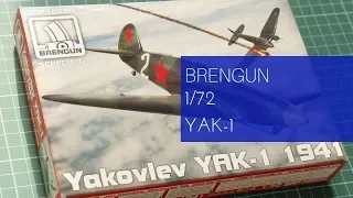 Brengun 1/72 Yak-1 1941 (BRP72020) Review