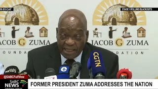 Former President Jacob Zuma accuses President Cyril Ramaphosa of committing treason