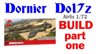 DORNIER Do17z 'Flying Pencil' Airfix Build Day One 2022 re-release 1/72 scale HD 1080p