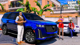 ОТЕЦ И СЫН В GTA 5 - КУПИЛ ДЕВУШКЕ CADILLAC ESCALADE! СЫН ЧУТЬ НЕ РАЗБИЛ МАШИНУ МАМЫ! 🌊ВОТЕР