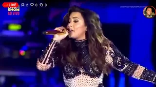 Demi Lovato at Villa Mix Goiânia 2017 Live in Brazil