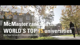 McMaster among top 75 universities in the world