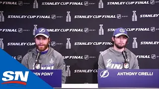 Brayden Point & Anthony Cirelli On How Lightning Will Adapt To Canadiens' Defensive Play