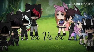 Batalla de canto Ex Vs Ex {gacha life}