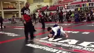 Tharin 2nd match Gi NAGA grappling Charlotte 2016