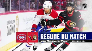 Canadiens vs Sénateurs | Faits saillants