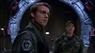 Stargate shooting up the gate room