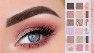 Huda Beauty Rose Quartz Palette | Eyeshadow Tutorial