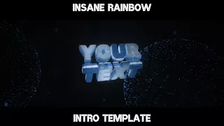 || Insane Rainbow Intro Template! || SkooArtz ||