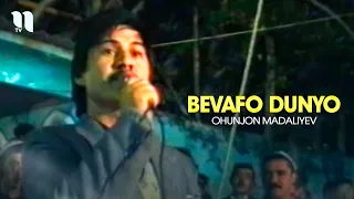 Ohunjon Madaliyev - Bevafo dunyo (To'yda)