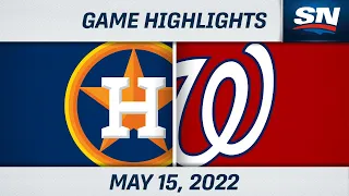 MLB Highlights | Astros vs. Nationals - May 15, 2022