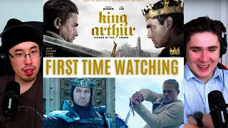 REACTING to *King Arthur: Legend of the Sword* UNDERRATED?! (First Time Watching) Fantasy Movies