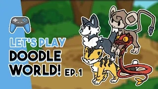 OKAY I'll Play Doodle World! | Choosing Our Starter! | Ep. 1