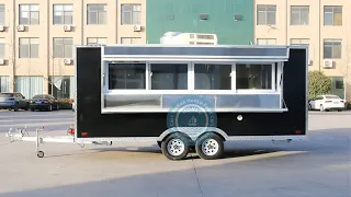 Hot Sale 5m Food Trucks for Sale in Usa Mobile Food Car for Sale Mobile Kitchen Food Trailer