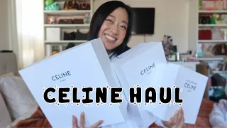 CELINE TRIPLE UNBOXING 2022 | LAST DAY OF CHUUMAS 🎄☃️🤍