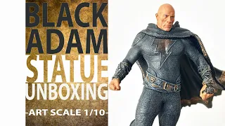 BLACK ADAM ART-SCALE 1/10 - BY. IRON STUDIOS